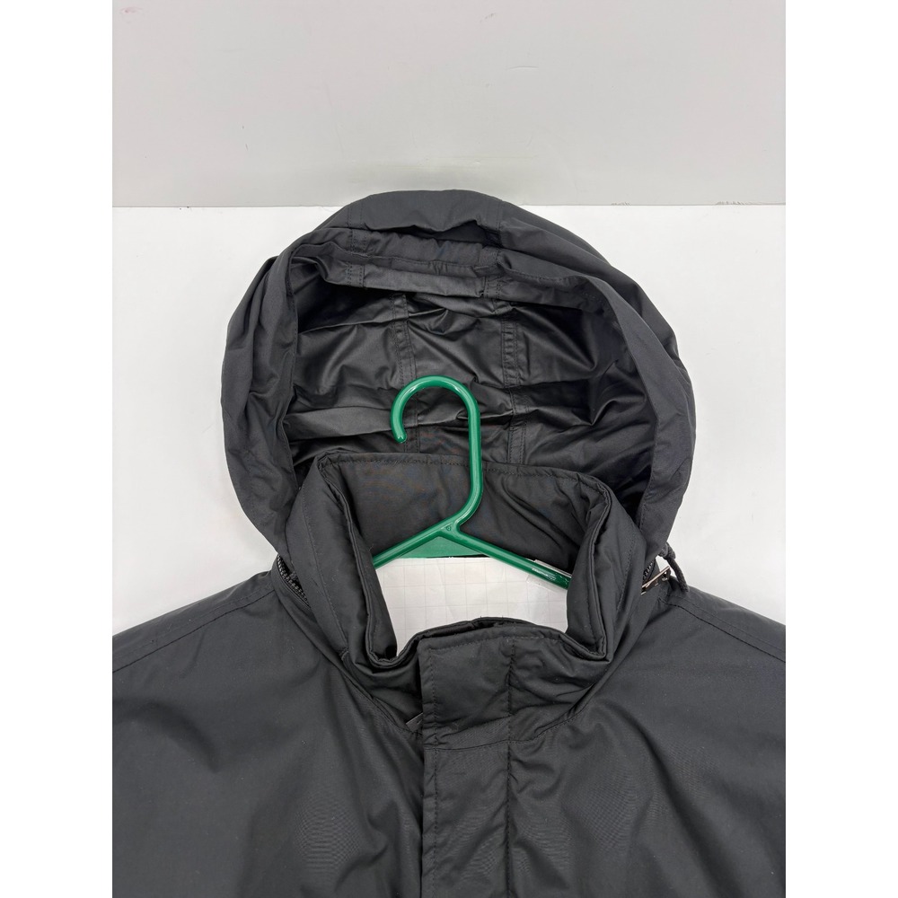 Polo Ralph Lauren VTG Jacket Men's Black Soft Shell Fleece Lined Hooded, XXL - Picture 8 of 11